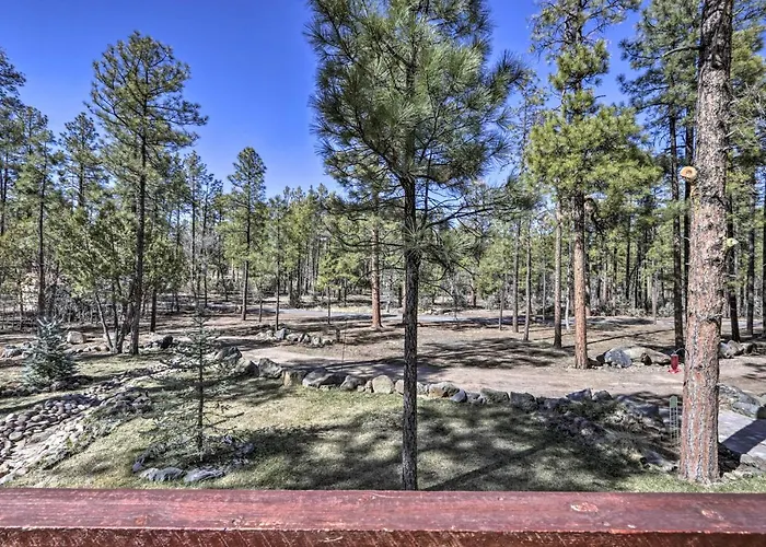 Holiday home Fire Pit + Hot Tub: Lakeside On 2 Acres! Pinetop-Lakeside