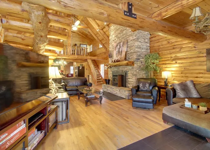 Fire Pit + Hot Tub: Lakeside On 2 Acres! Holiday home Pinetop-Lakeside